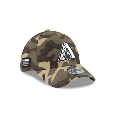 Sapca New Era Arizona Diamondbacks MLB Armed Forces Weekend 39THIRTY Stretch Fit - Verzi